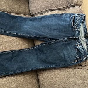 Women silver jeans